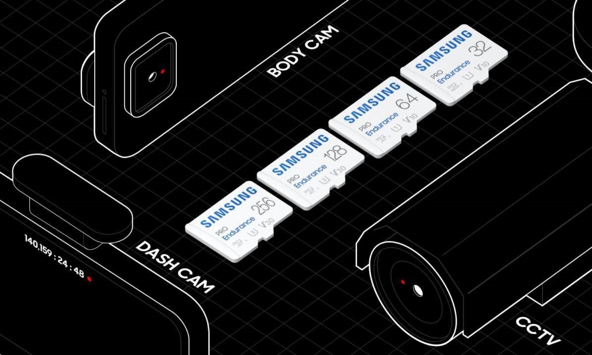 Samsung MicroSDXC PRO Endurance memóriakártya + SD adapter