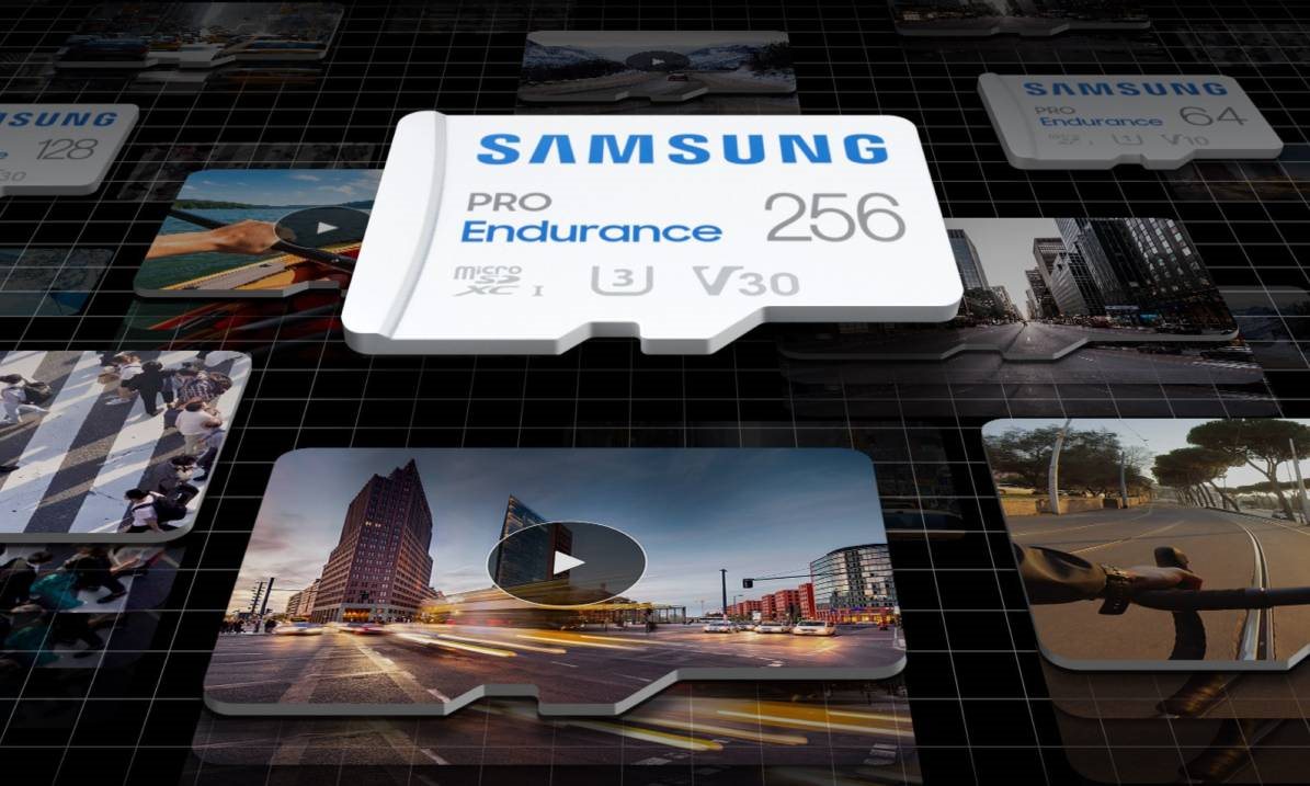 Samsung MicroSDXC PRO Endurance memóriakártya + SD adapter