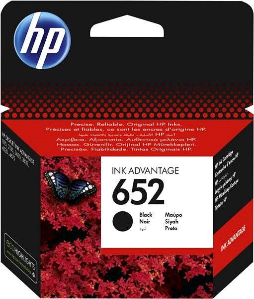HP 652 | Eredeti tintapatron HP® CB325EE fekete | F6V25EA | 1 darab