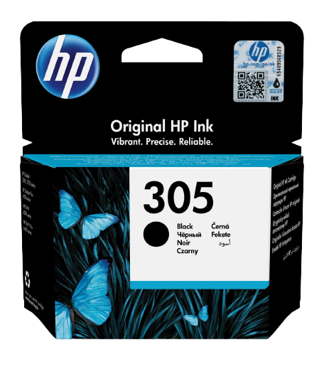 HP 305 | Eredeti HP tintapatron | Fekete | 3YM61AE HP 305 | Eredeti HP tintapatron | Fekete | 3YM61AE
