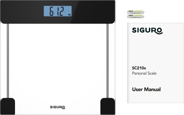 Siguro SC110B Essentials személymérleg