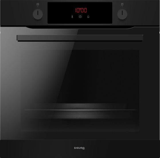 Siguro BO-S35 Built-in Pyrolitic Oven Black Siguro BO-S35 Built-in Pyrolitic Oven Black