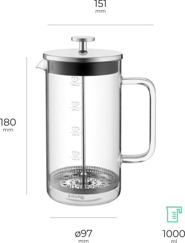 French Press Siguro Sunday Morning