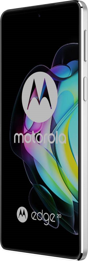 Motorola Edge 20 128 GB mobiltelefon fehér színben Motorola Edge 20 128 GB mobiltelefon fehér színben