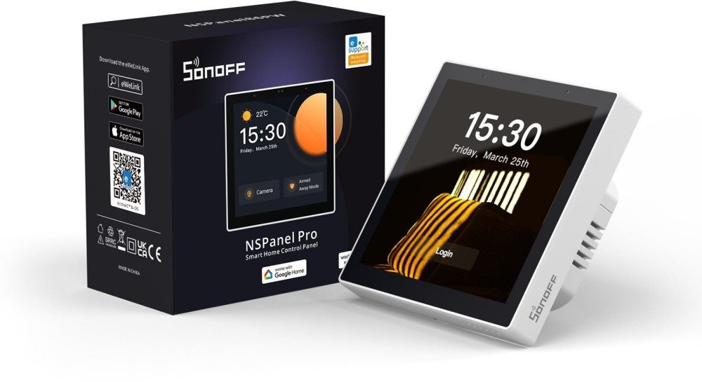 Sonoff NSPanel Pro központi egység