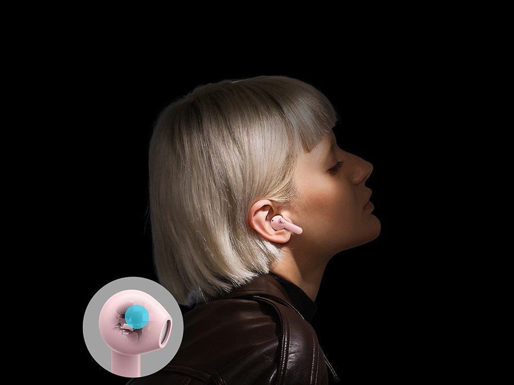 Soundpeats Air3 Pink vezeték nélküli fülhallgató