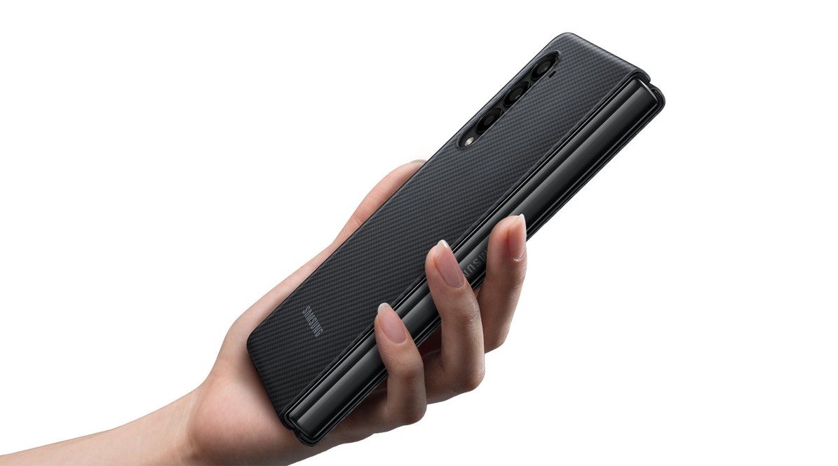 Samsung aramidszálas borító Galaxy Z Fold3 készülékhez