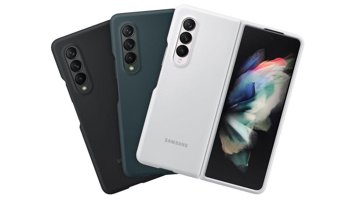 Samsung szilikon hátlap a Galaxy Z Fold3 készülékhez