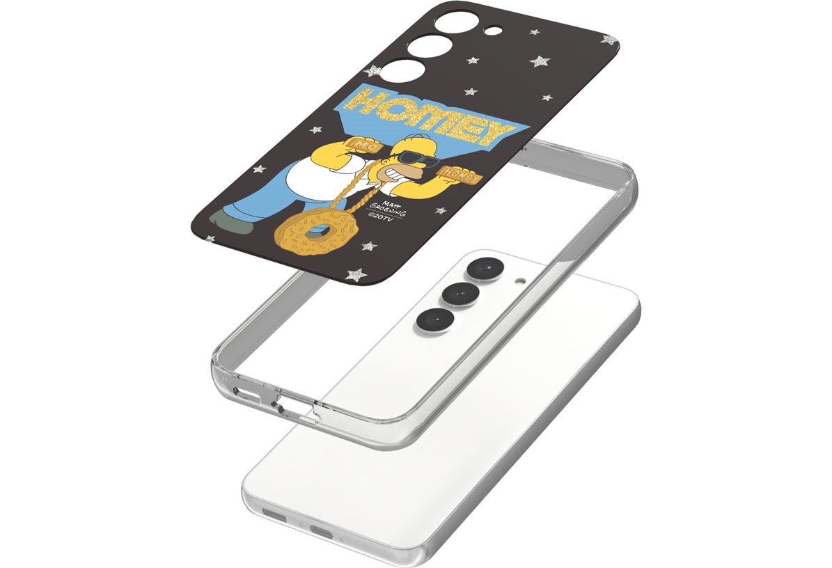 Eredeti Simpsons mintásl Samsung Galaxy S23 telefontok