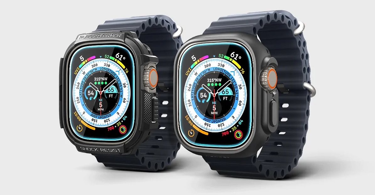 Spigen Glass EZ Fit 2 Pack Apple Watch Ultra 49mm üvegfólia