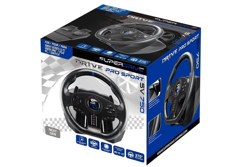 Versenykormány SUPERDRIVE SV750