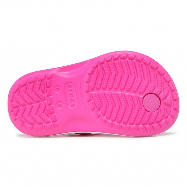 Crocband Strap Flip Kids Candy Pink