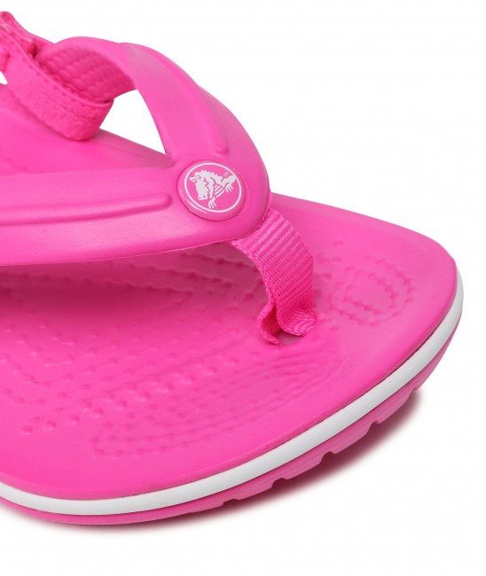 Crocband Strap Flip Kids Candy Pink