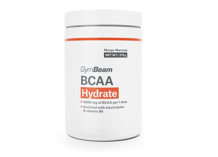 GymBeam BCAA Hydrate 375 g, mangó maracuja gyümölcs