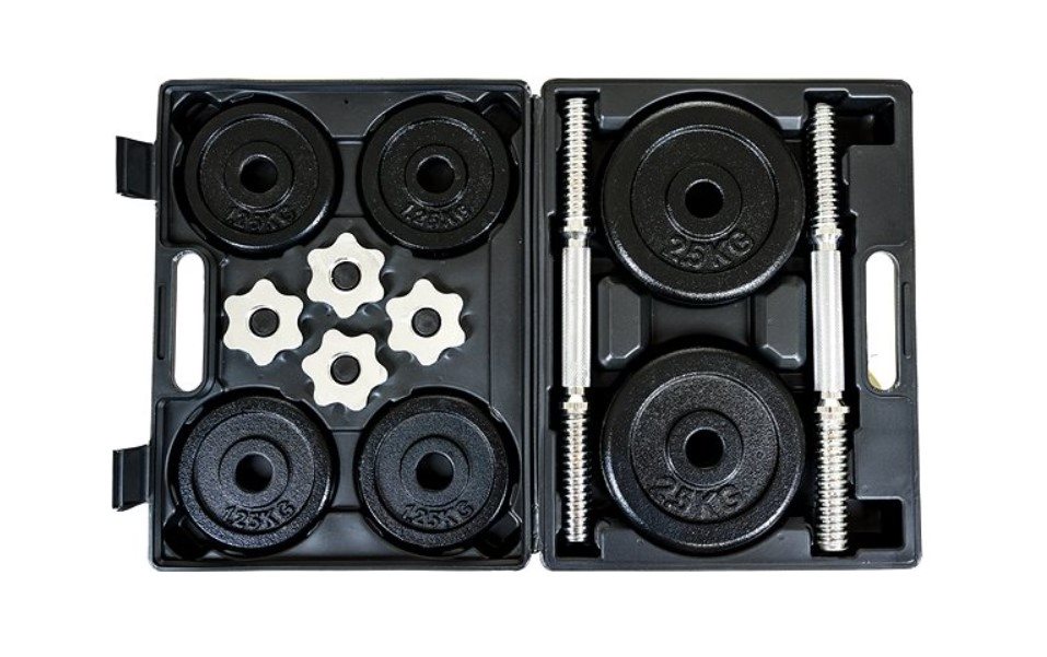 StormRed Painted Dumbbell Set 20 kg Black súlyzókészlet