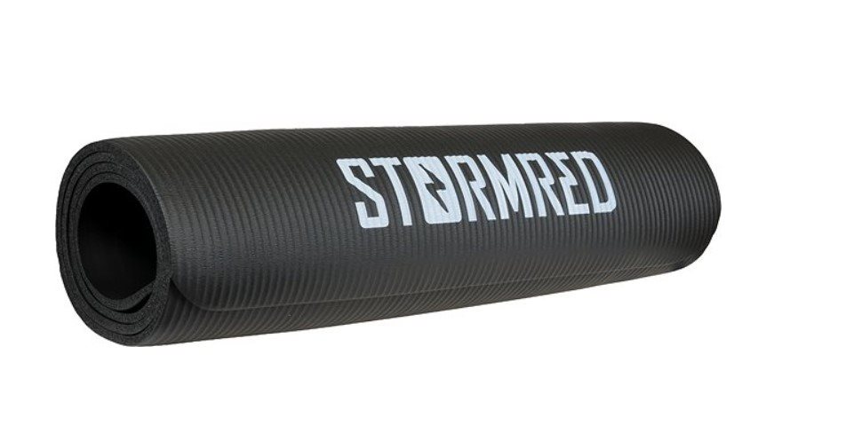 StormRed Exercise mat black 10mm torna szőnyeg