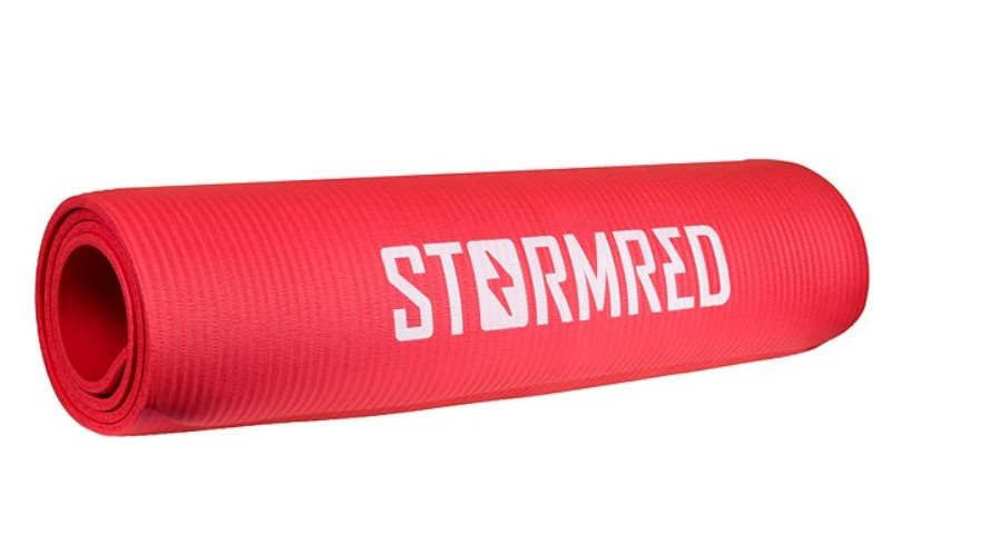StormRed Exercise mat red 8mm torna szőnyeg