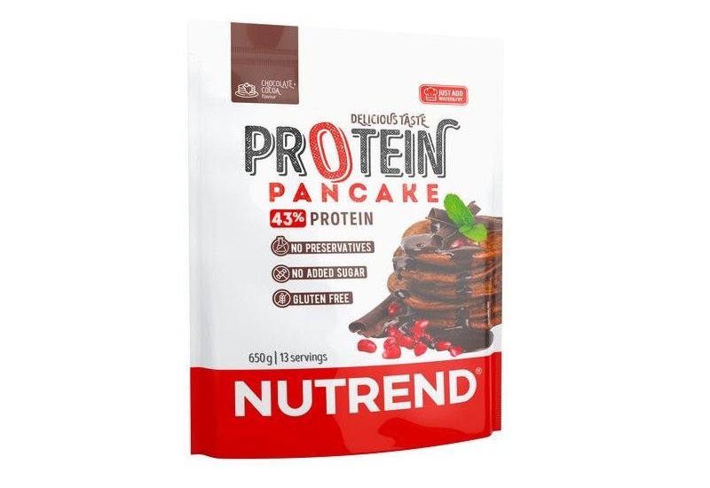 Nutrend Protein palacsinta 650 g, csokoládé + kakaó