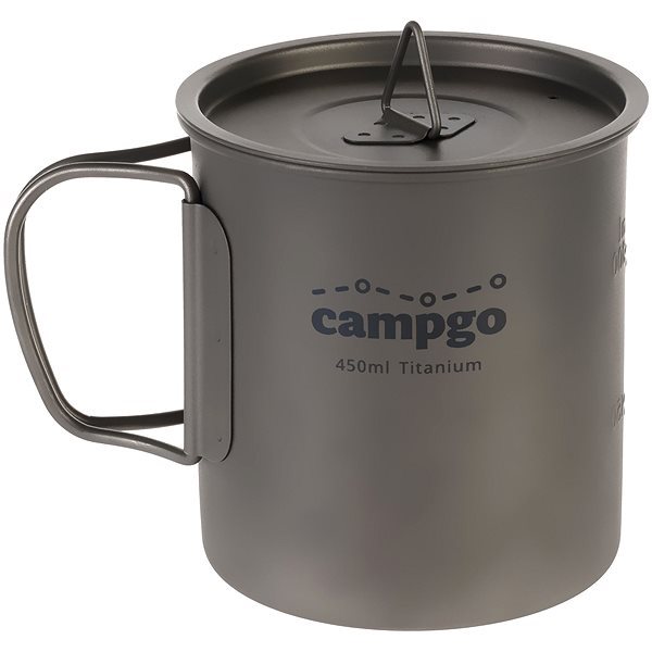 Campgo 450 ml Titanium Cup bögre
