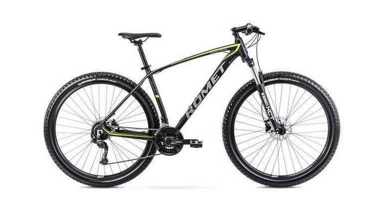 ROMET Mustang M1 black, mérete M/17" Mountain bike 29"