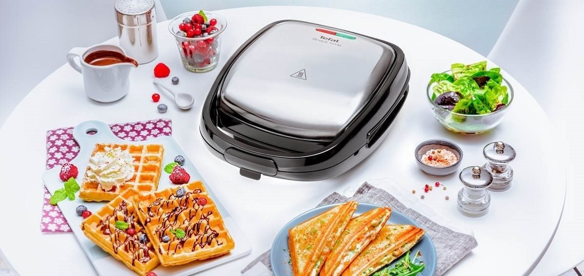 Tefal Snack Time SW341D12 2 az 1-ben szendvicssütő