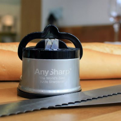 AnySharp Pro késélező szürke színben AnySharp Pro késélező szürke színben