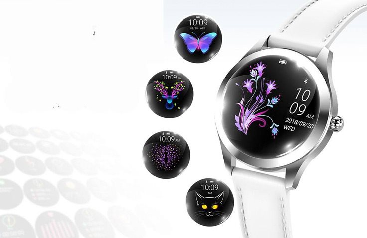 IPS érintőkijelző Armodd Candywatch Silver női okos karóra