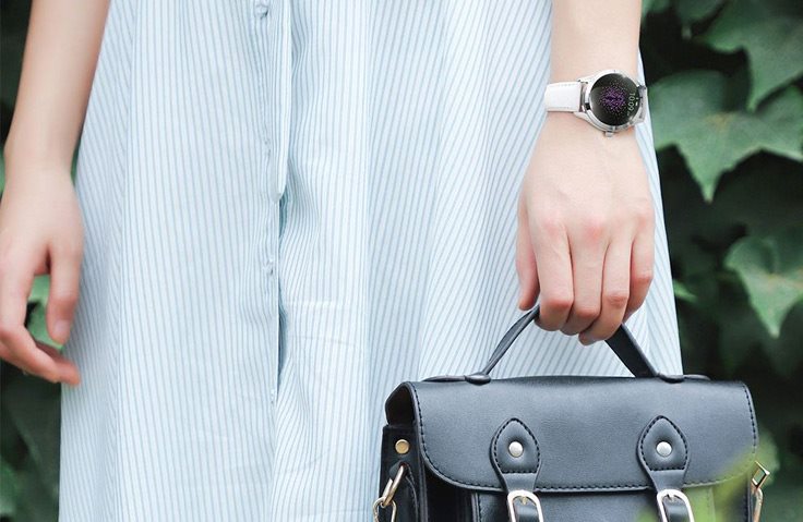 Napi aktivitás mérése Armodd Candywatch Silver női okos karóra