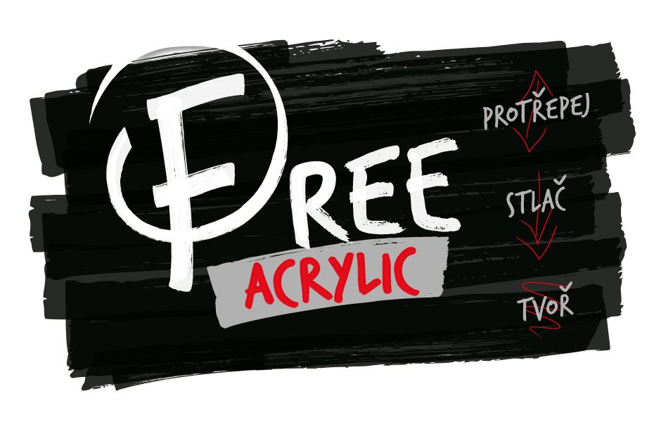 STABILO FREE akril