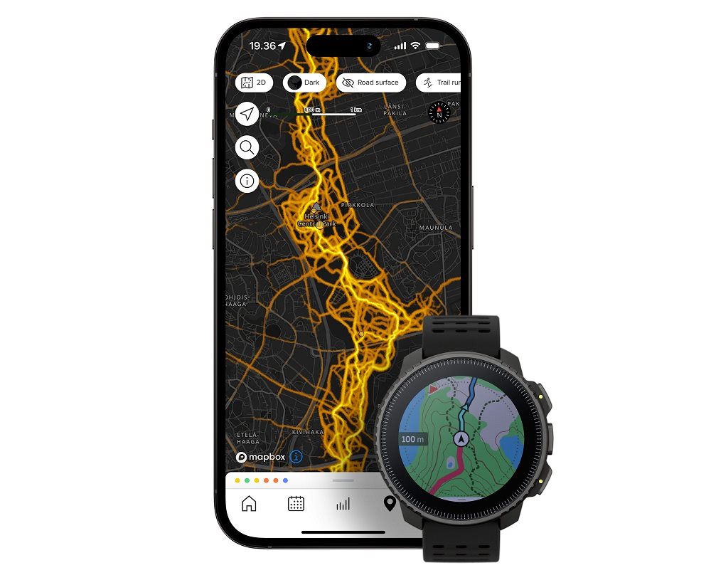 Suunto Vertical titánium napelemes okosóra