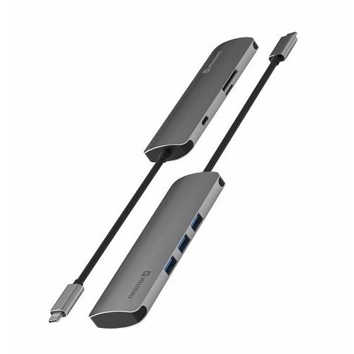 Swissten USB-C HUB 6-IN-1 USB Hub