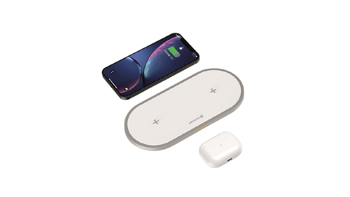 Swissten Wireless 2 az 1-ben vezeték nélküli töltő