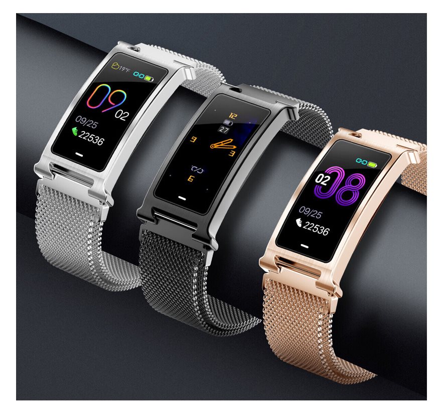 Smartomat Silentband 2 arany okos fitnesz karkötő