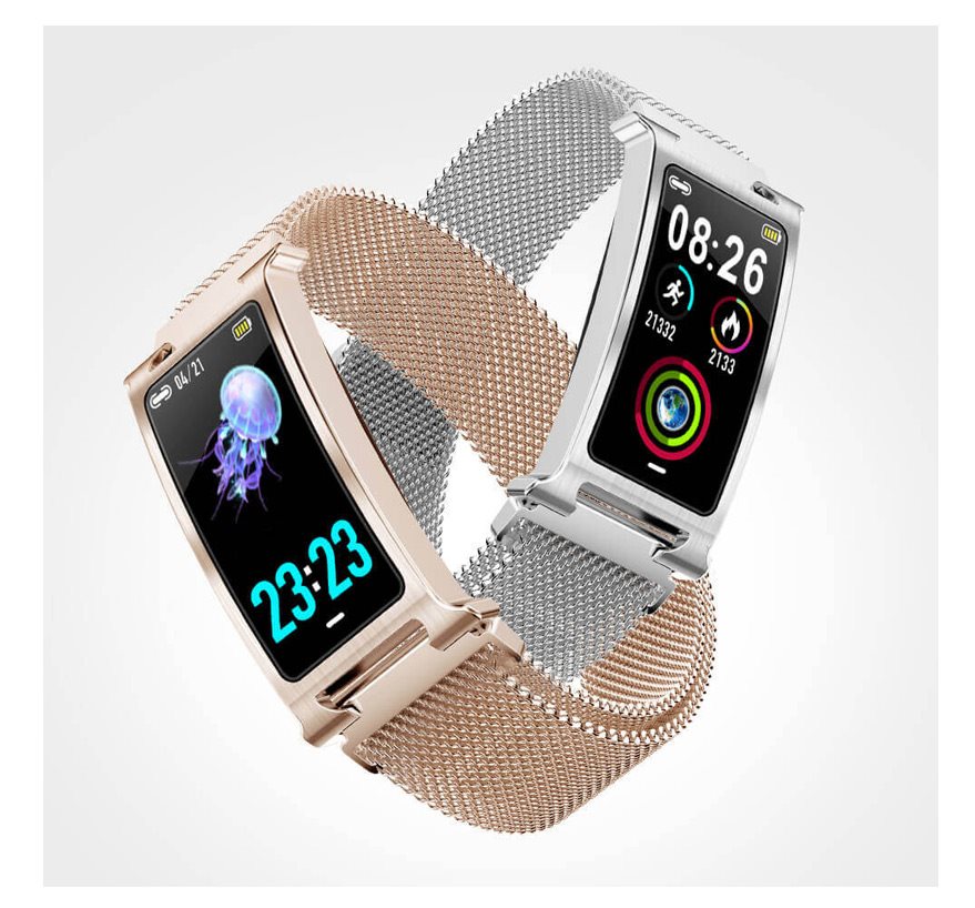 Smartomat Silentband 2 arany okos fitnesz karkötő