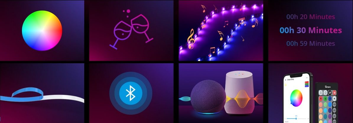 LED szalag SONOFF L2 Smart LED Light Strip