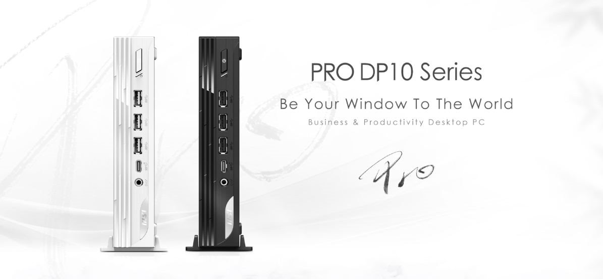 MSI PRO DP10 13M mini PC az igényes irodai munkához