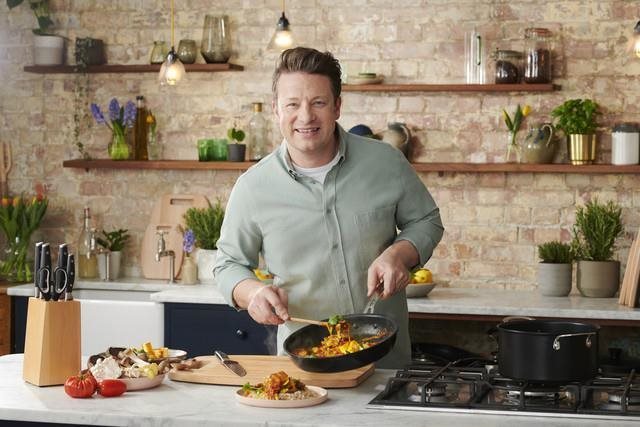 Tefal Jamie Oliver Home Cook E0147555 lábas fedővel,