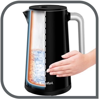 Tefal KO851830 Digital Display Black vízforraló
