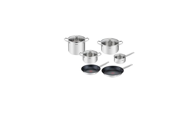 Tefal rozsdamentes acél edénykészlet 10 db Cook Eat B922SA55