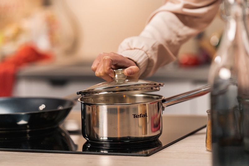 Tefal rozsdamentes acél edénykészlet 10 db Cook Eat B922SA55