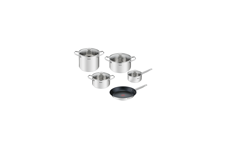 Tefal Cook Eat B922S955 rozsdamentes acél edénykészlet 9 db
