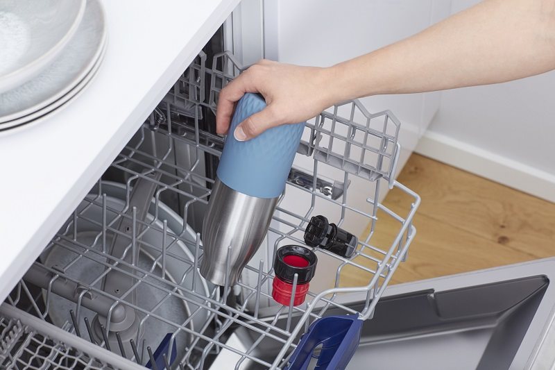 Tefal termosz 0,5 l Bludrop Sleeve N3110710 rozsdamentes acél/kék