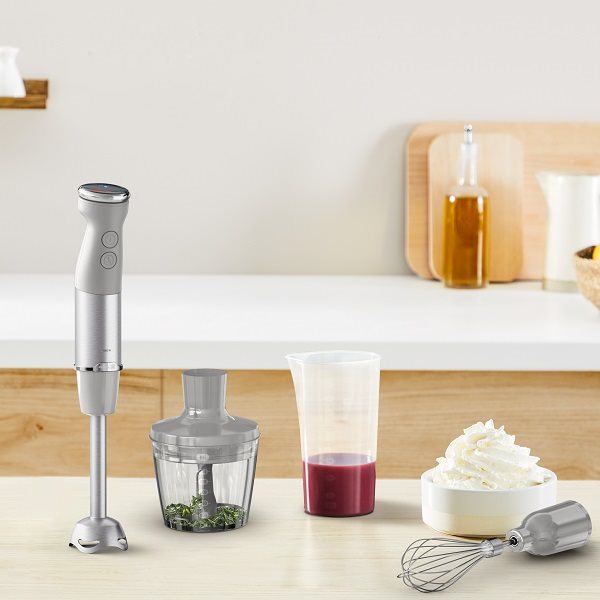 Tefal HB673B30 Quickchef+ 3in1 Grey botmixer