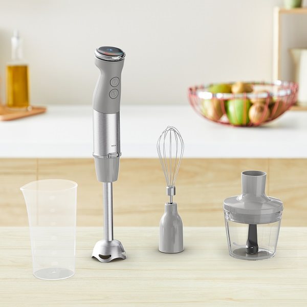 Tefal HB673B30 Quickchef+ 3in1 Grey botmixer
