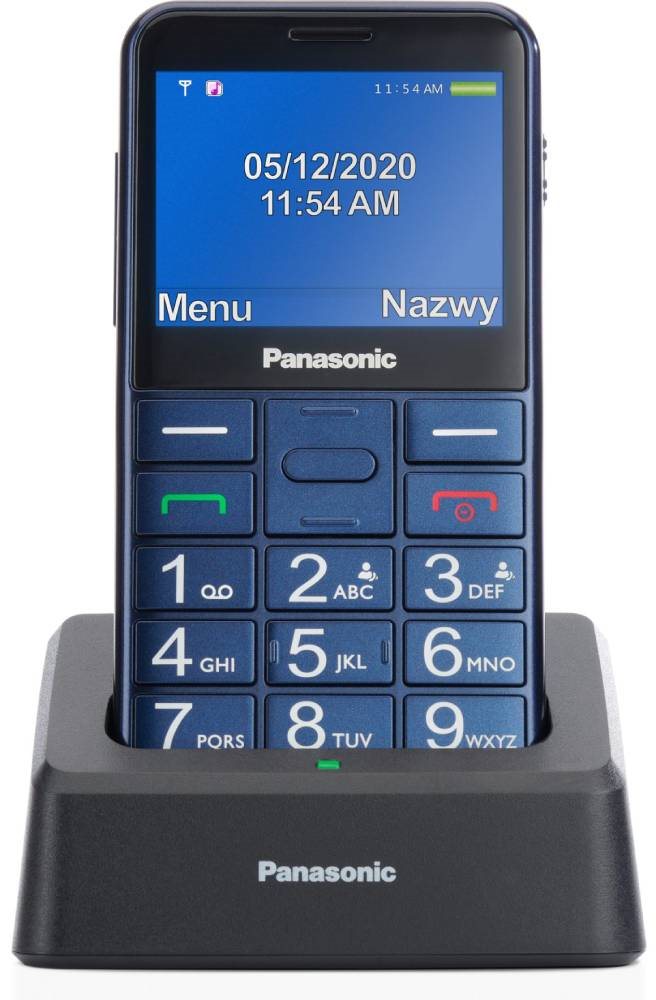 Panasonic KX-TU155EXCN kék mobiltelefon