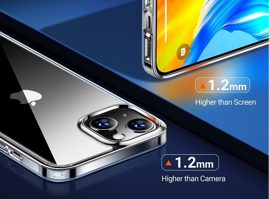 Torras Diamond telefontok iPhone 13 számára, Clear