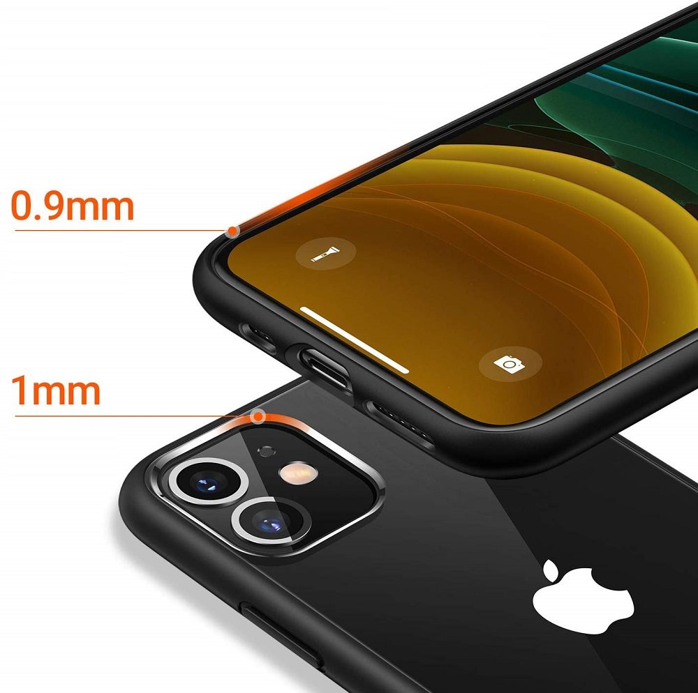 Torras Diamond telefontok iPhone 11 számára, Black