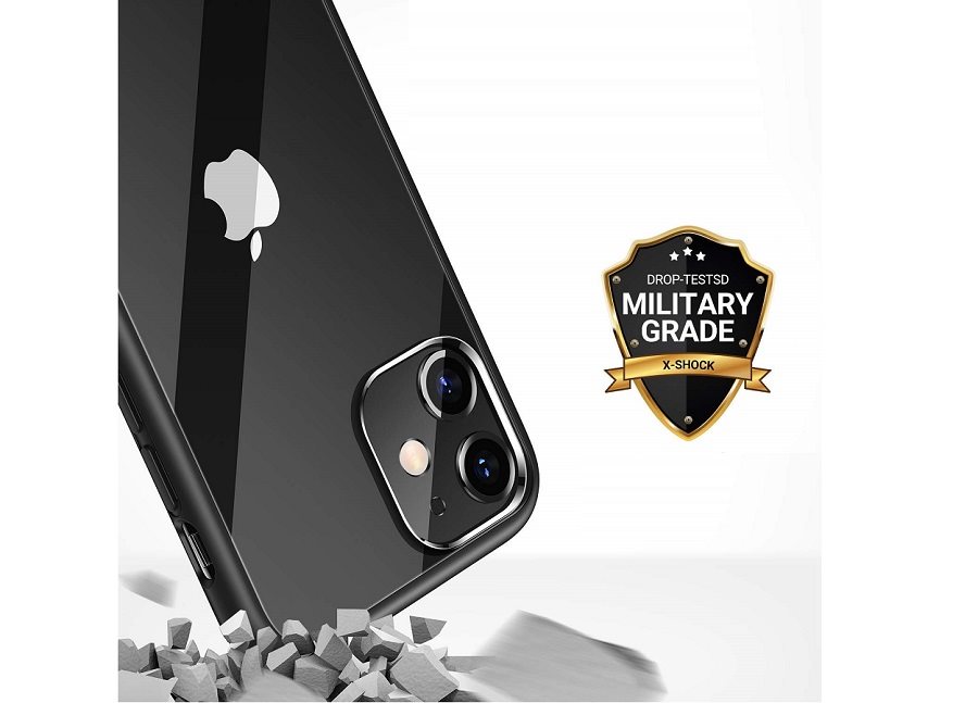 Torras Diamond telefontok iPhone 11 számára, Black
