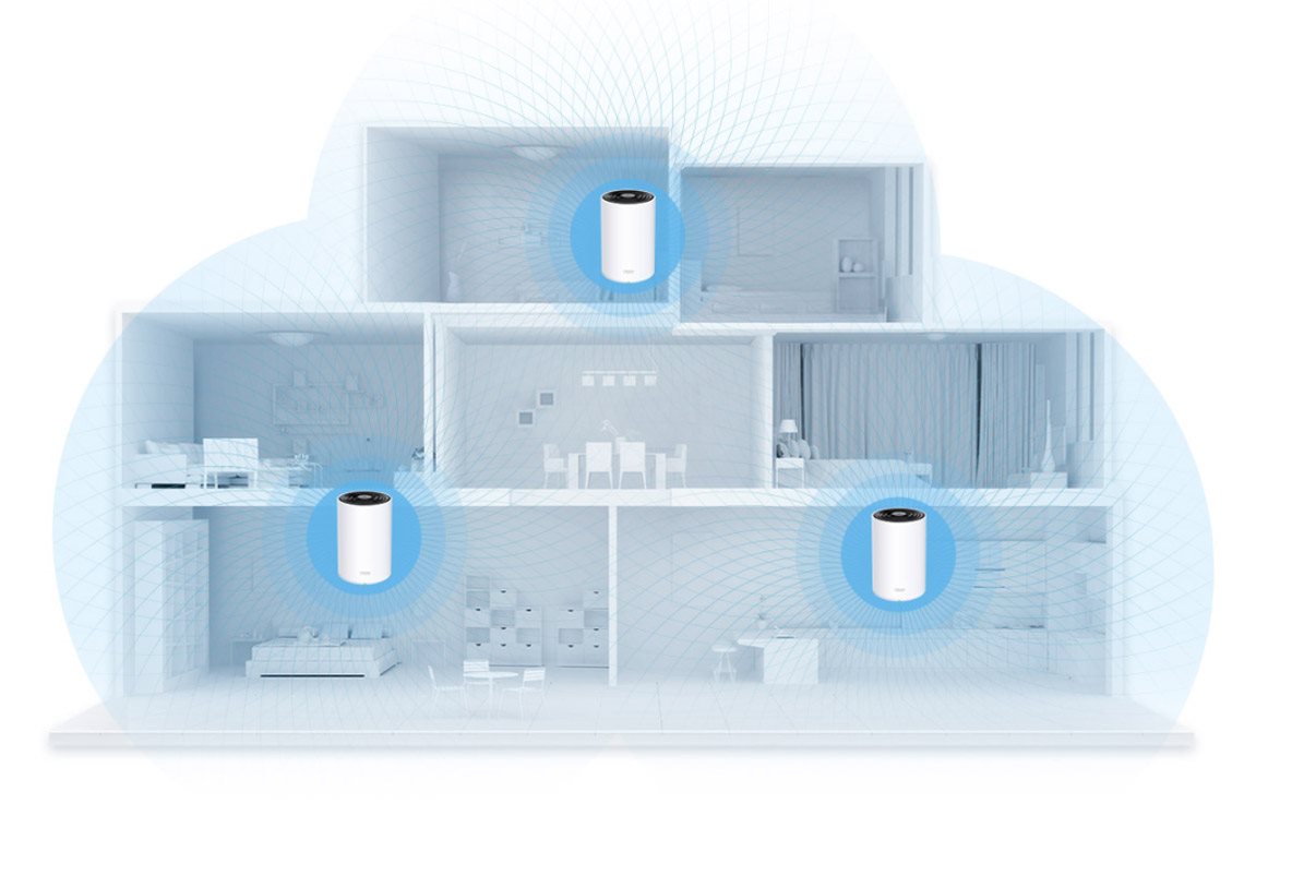 TP-Link Deco X68 (2-pack) WiFi rendszer