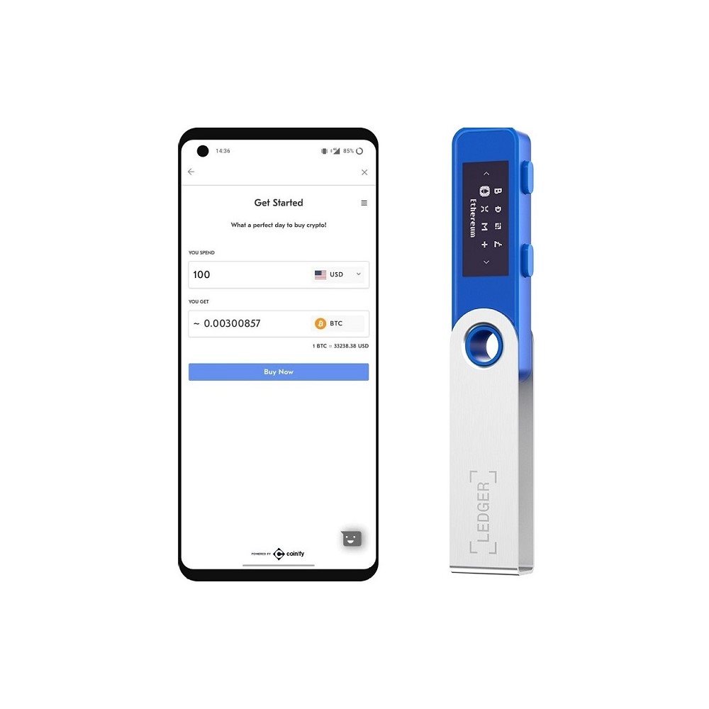 Ledger Nano S Plus Blue